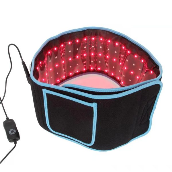 Cinturón de compresión caliente de fisioterapia de luz roja Cinturón de láser lipolítico de iluminación de luz roja infrarroja para alivio del dolor B.S.D.CA464