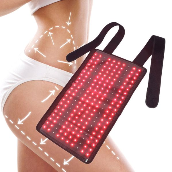 Cinturón portátil para pérdida de peso en el abdomen para uso en el hogar con terapia de luz roja e infrarroja LED de 660 nm y 850 nm MSLCA1296