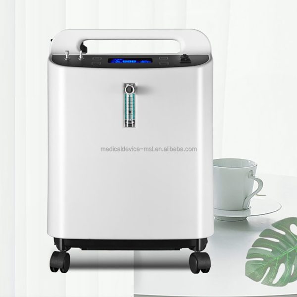 Concentrador de oxígeno médico de alta concentración de 10L para uso en el hogar utilizado para la absorción de oxígeno de dos personas MSLZY40