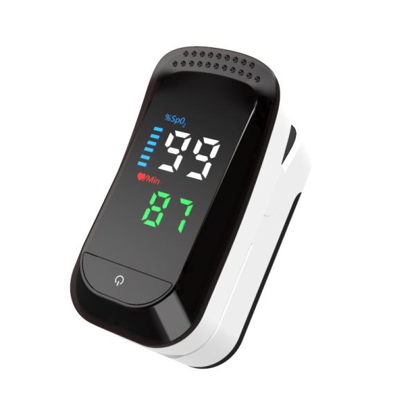 Contador de pulso digital de dedo portátil con pantalla OLED MSLPO03