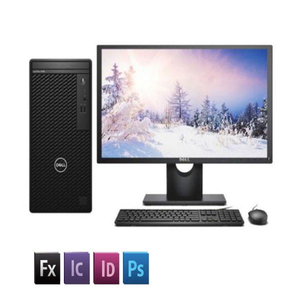 Dell (DELL) OptiPlex3090MT Core Commercial Office Graphics Desktop Host Computer i5-10505 4G RAM 1T Mechanical HD630 Set Display MSLFP-04