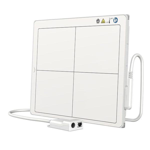 Detector de panel plano a-Si portátil con cable del tamaño de una caja MSLFP05-Detector de panel plano móvil inalámbrico de rayos X liviano