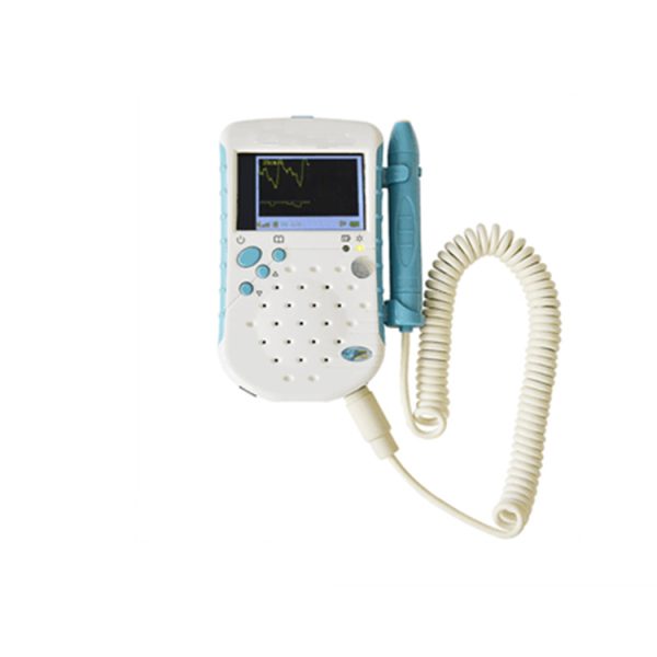 Doppler vascular Detecta el estado del flujo sanguíneo arterial/venoso mediante una sonda de 8,0 MHz.