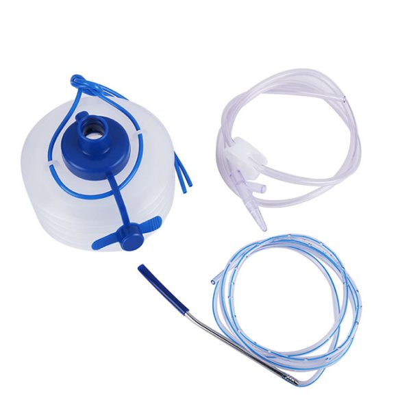 Drenajes perforados redondos de silicona MSLD193