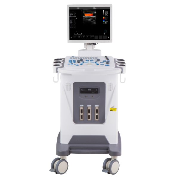 El mejor escáner de ultrasonido Doppler en color con carro de monitor LED de mano de obra fina más vendido MSLTU08 de terapia
