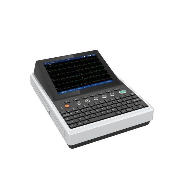 Equipo de Análisis Médico Portátil Monitor Médico de ECG de 12 Canales Dispositivo de ECG Para Hospital Fácil de Usar MSLEC04