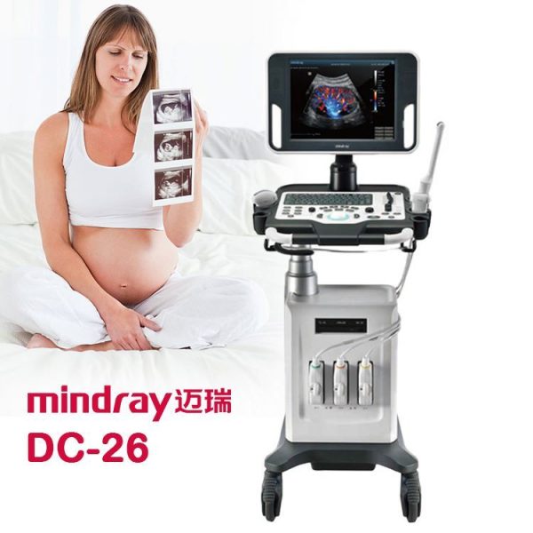 Equipo de escáner de ultrasonido en carrito 4D Mindray DC-26 Sistema de escáner de ultrasonido diagnóstico DC-26