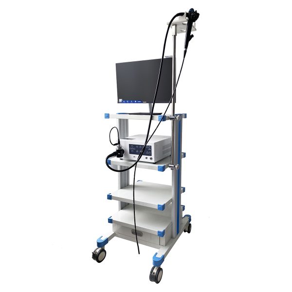 Equipo de hospital Equipo médico Carro de endoscopia Video Colonoscopio electrónico Gastroscopio MSLSY19