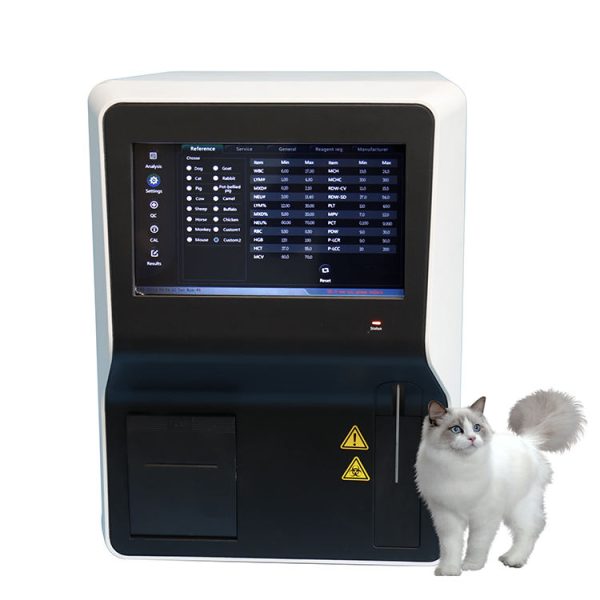 Equipo de laboratorio clínico médico de precio económico Mindray Equipo de hematología veterinaria Sysmex de 3 partes completamente automático Analizador de hematología MSLAB63-01