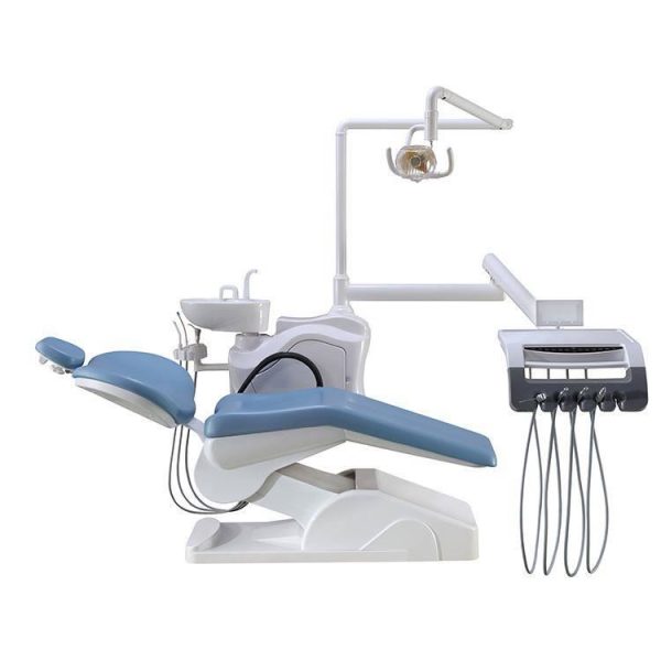 Equipo Dental Médico Silla Dental Eléctrica Portátil Conjunto de Unidad de Silla Dental Cómoda y Económica Unidad Dental Multifuncional MSLDU15