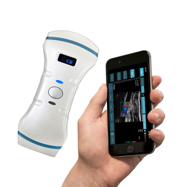 Escáner de ultrasonido Doppler diagnóstico de ultrasonido de doble cabezal/manual CONTEC