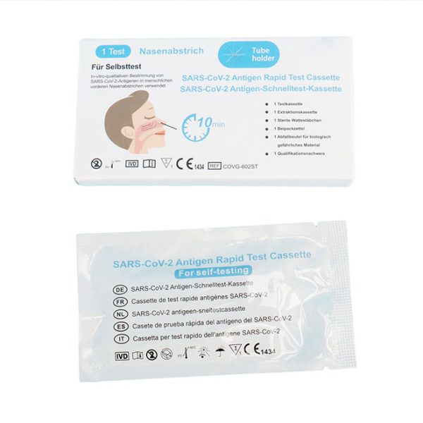 Excelente Cassette de Prueba Rápida de Antígeno SARS-CoV-2 MSLDNA22