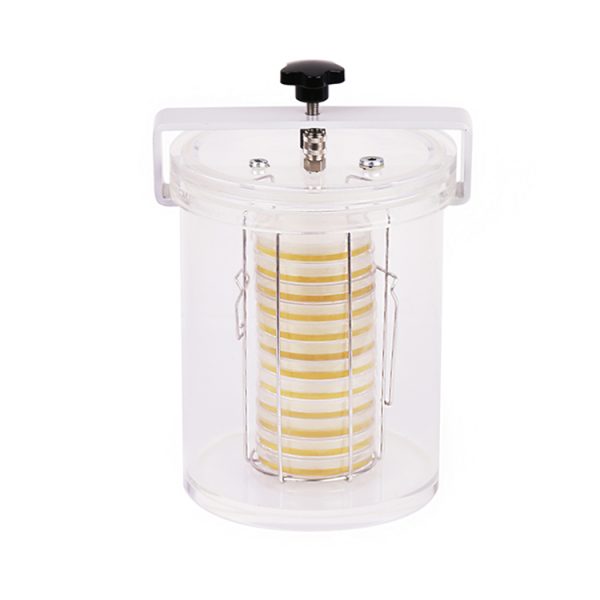 Fabricante chino de tarro anaeróbico de laboratorio médico rectangular de material PVC / PMMA de 2.5L 6L 7L 10L 15L 25L MSLAG70