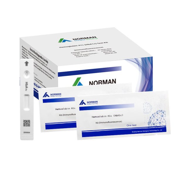 Fabricante chino Kit de prueba rápida de Hemoglobina Glicosilada HbA1c de alta calidad para Diabetes y Lesión Renal MSLGH01A-1