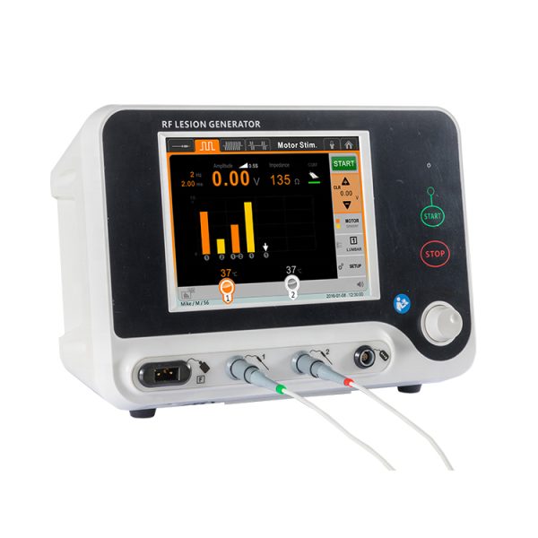 Generador de lesiones de radiofrecuencia RF para el manejo del dolor Máquina de terapia para el dolor
