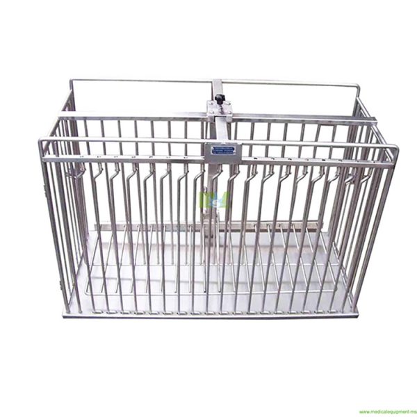 Jaula de contención veterinaria y jaula de metal para mascotas - MSLVC04