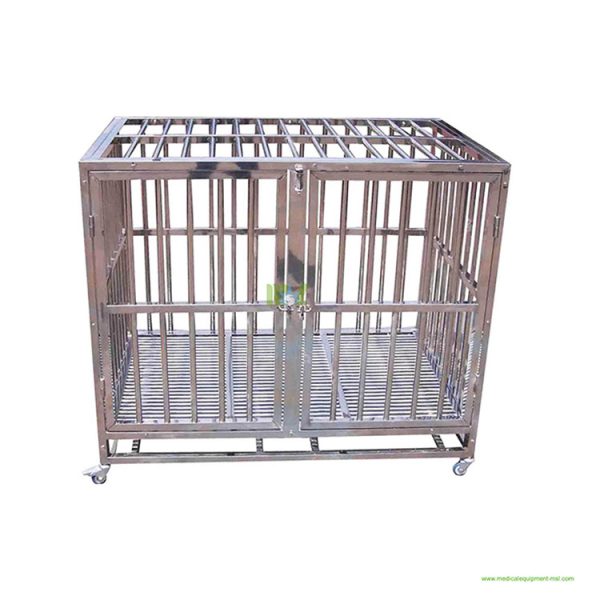Jaula para perros de alambre metálico - MSLVC02