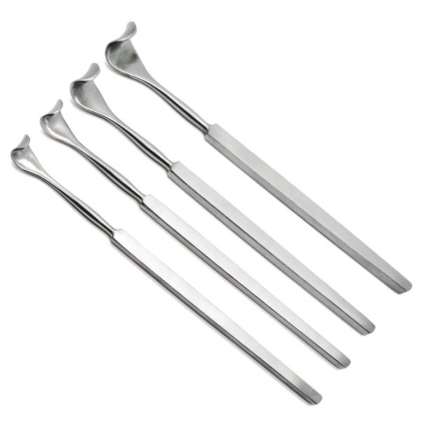 Juego de 4 piezas de retráctores oculares, instrumentos de acero inoxidable para cirugía oftálmica oftalmológica.