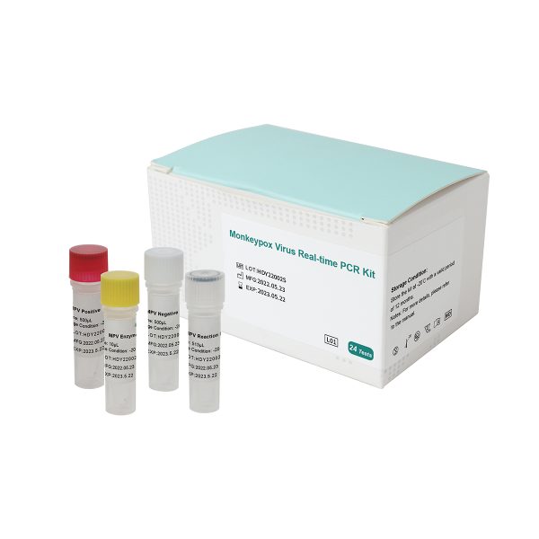 Kit de prueba de Pcr para la detección del virus de la viruela del mono con extracción de perlas magnéticas kits Rt PCR