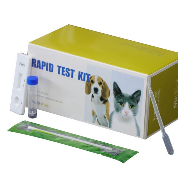 Kit de prueba FPV Ag Antígeno del Virus de la Panleucopenia Felina Prueba Rápida para Gato MSLDH04B