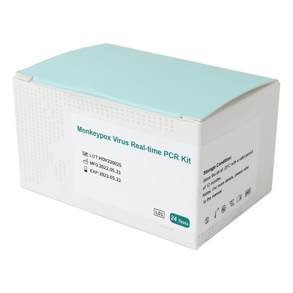 Kit de prueba Pcr para la detección del virus de la viruela del mono con extracción de perlas magnéticas kits Rt PCR