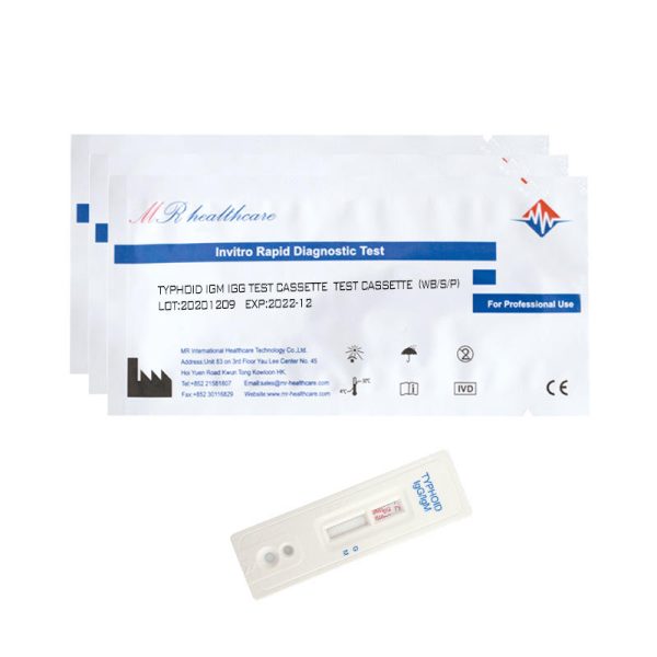 Kit de prueba rápida de antígeno de Salmonella Typhoid de alta precisión