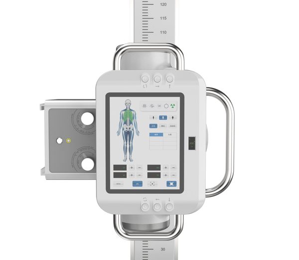 Últimos modelos Fuente del fabricante 50KW Máquina de rayos X de alta frecuencia digital de doble columna para hospital MSLHX43