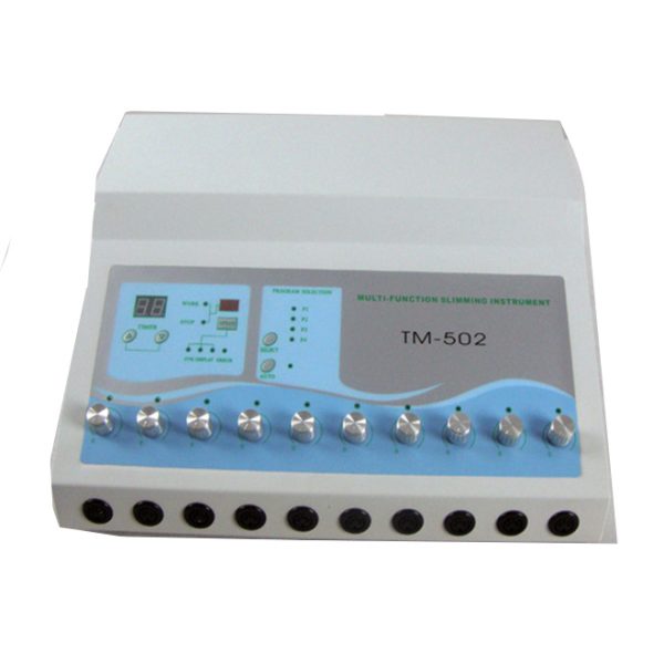 Máquina de adelgazamiento MSLTM-502 de estimulación muscular eléctrica de microcorriente EMS.