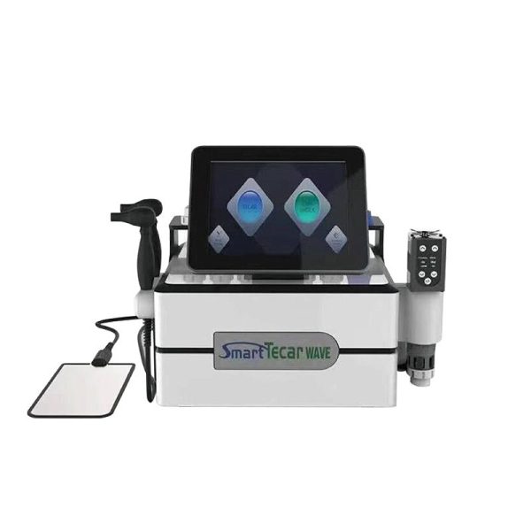 Máquina de alivio del dolor de terapia RET CET 3 en 1, máquina de adelgazamiento de radiofrecuencia y celulitis de ondas de choque MSLRF05