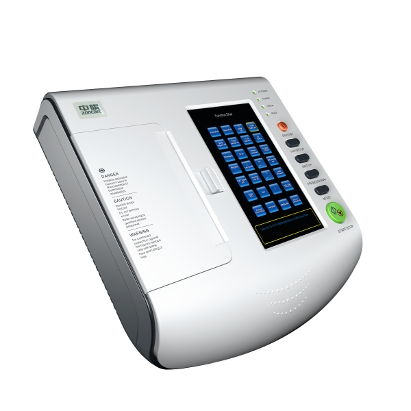 Máquina de ECG portátil de 12 derivaciones digital con pantalla grande MSLEC33 de venta caliente