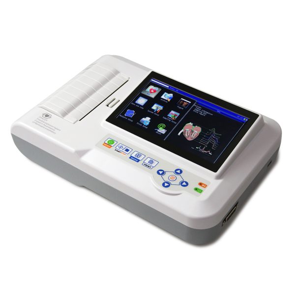Máquina de electrocardiograma de seis canales MSLEC38