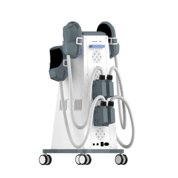 Máquina de escultura EMS estimuladora muscular Neo RF EMS de 4 manijas MSLCA722