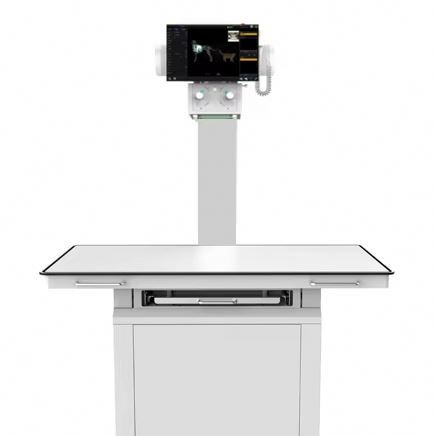 Máquina de imagen médica veterinaria de rayos X de 20KW32KW 400mA de la Clínica Veterinaria MSLVX16plus.