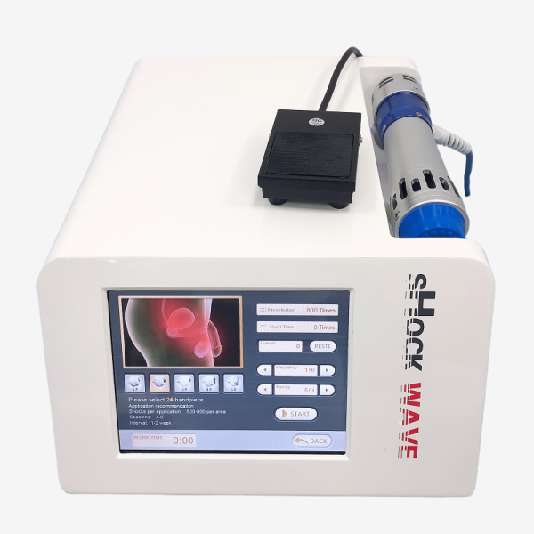 máquina de ondas de choque equipo de terapia de disfunción eréctil portátil