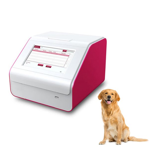 máquina de prueba de PCR veterinaria VET máquina de PCR en tiempo real prueba de PCR rápida para mascotas perro gato IVD diagnóstico clínico MSLPCR34