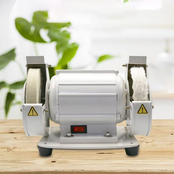 Máquina de pulido de lentes ópticas manuales de doble rueda para manos