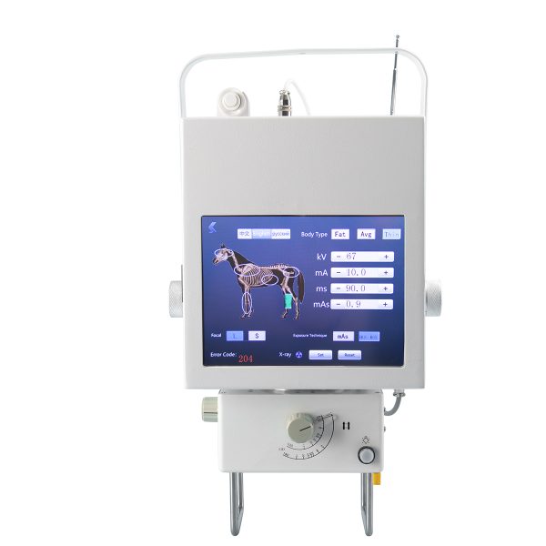 Máquina de rayos X móvil DR Vet MSLPX15 de 5.3kw