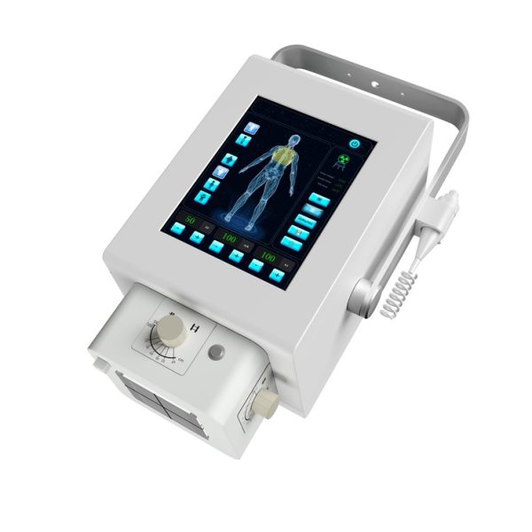 Máquina de rayos X portátil de alta frecuencia recargable de 5.6KW con batería para humanos y veterinarios MSLPX21