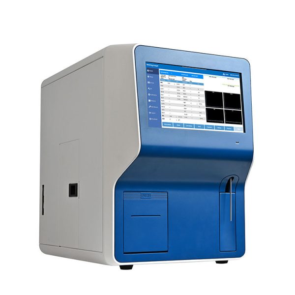 Máquina de recuento de células sanguíneas de 5 partes totalmente automática para animales, sistema abierto, analizador de hematología veterinaria con 60 pruebas/hora
