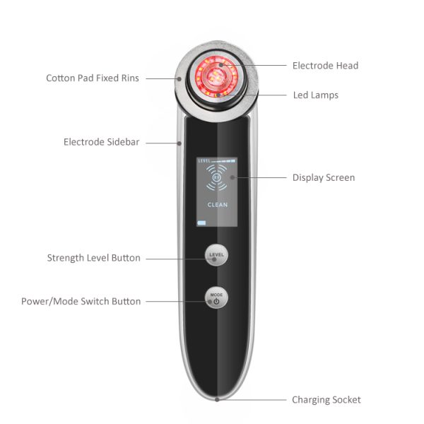 Máquina doméstica de radiofrecuencia RF antiarrugas para levantamiento facial MSLPH05