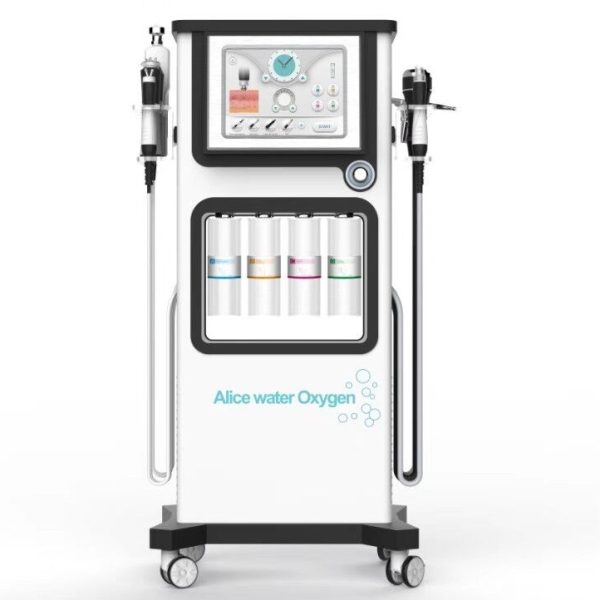 Máquina Hydra 7 en 1 Máquina facial H2O2 Oxigenación Cuidado de la piel brillante Equipo facial de belleza para salón de belleza