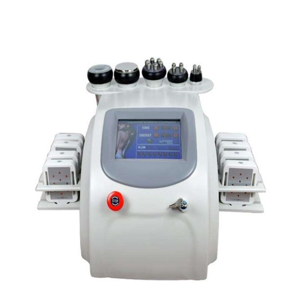 Máquina portátil de adelgazamiento corporal ultrasónico de cavitación 6 en 1 de 40k MSLDM27