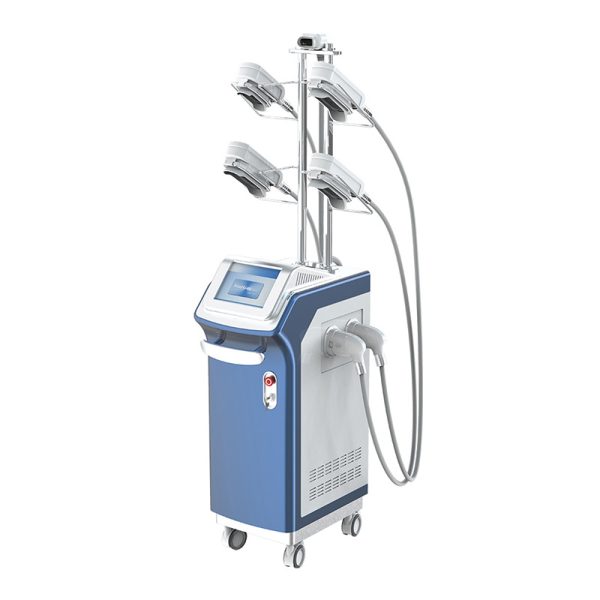 Máquina profesional de criolipólisis para adelgazamiento corporal con congelación de grasa MSLCA562 de 360 grados y 5 manijas.