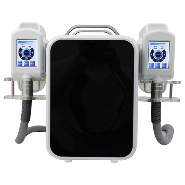 Mejor máquina portátil de crioterapia de doble cabeza de escritorio para pérdida de peso congelada, congelación de grasa dual portátil MSLCA599
