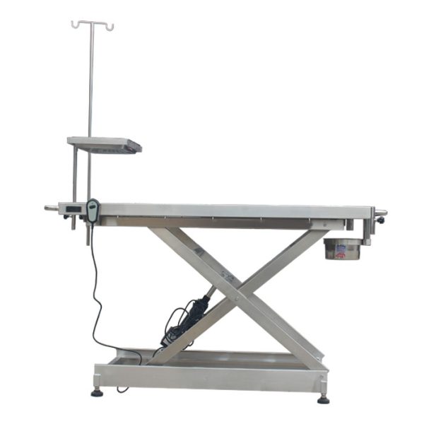 Mesa de operaciones veterinaria de acero inoxidable médico Mesa de operaciones quirúrgicas de acero inoxidable MSLCLW28