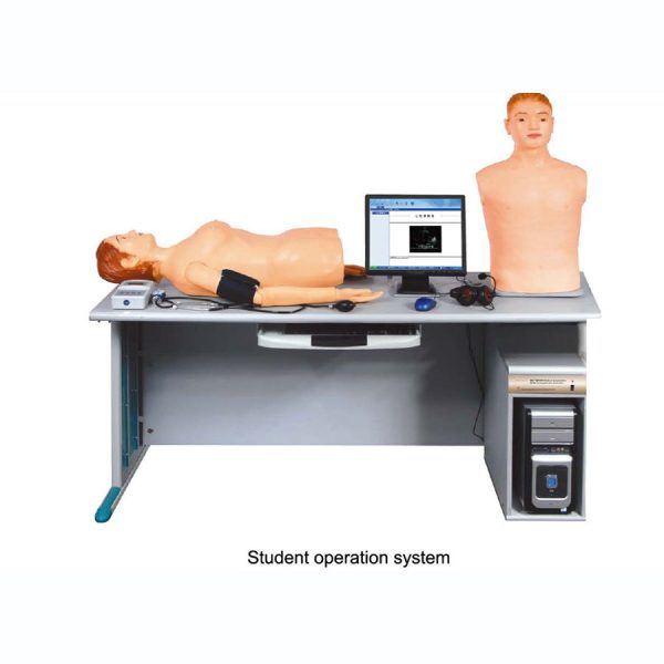 Modelo de Auscultación y Palpación con Medición de Presión Arterial