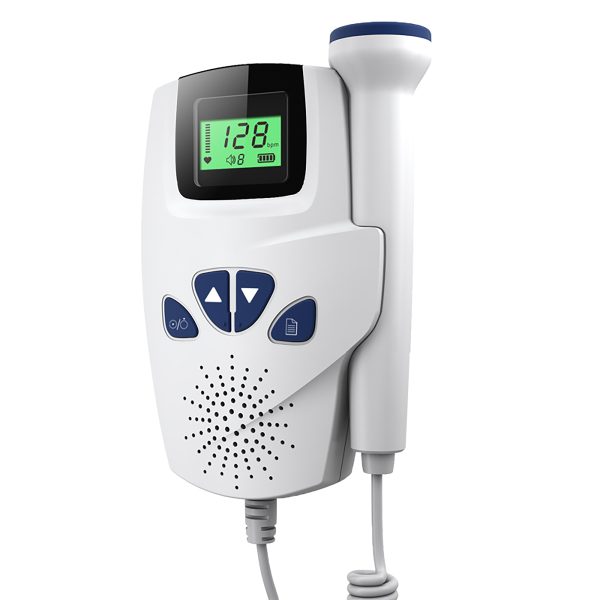 Monitor cardíaco fetal Doppler para bebés con certificado formal MSLJB19