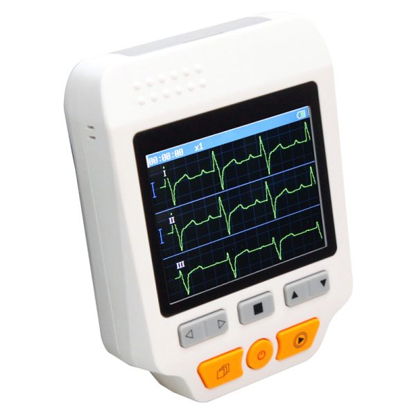 Monitor de ECG MSLZEC12 electrocardiógrafo digital portátil fácil de usar en casa