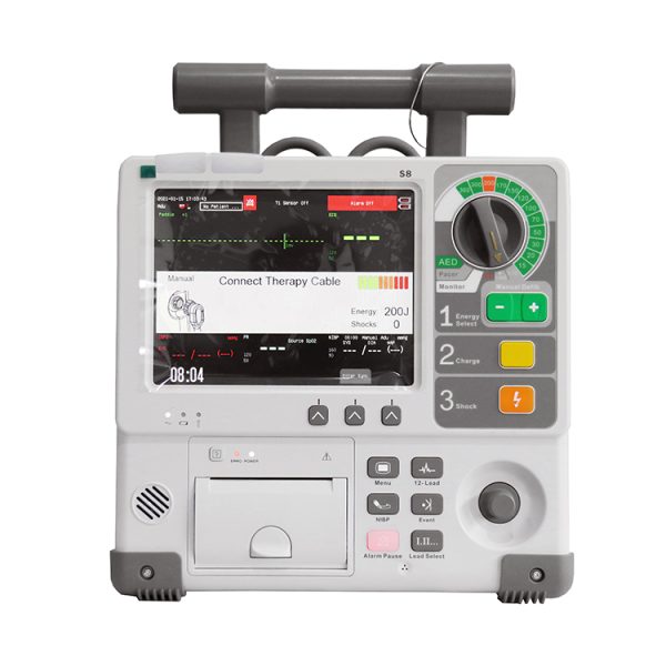 Monitor desfibrilador DEA operativo fácil para clínica/hogar MSLDM701