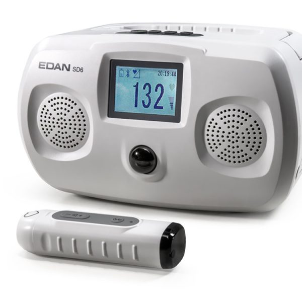 Monitor fetal Doppler recargable electrónico de ultrasonido de frecuencia cardíaca de bebé Edan SD6